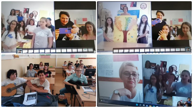 Соработка на нашето училиште со училиштето „Мустафа Кемал Ататурк“ од с.Долно Количани